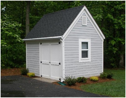 10'x12' Garden Tool and Lawn Tractor Storage Shed Plans