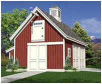 Small Pole Barn, Garage and Shop Plans
