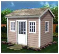 This Playhouse can be used as a garden shed, potting shed or backyard studio after the kids grow. Get instant download plans.