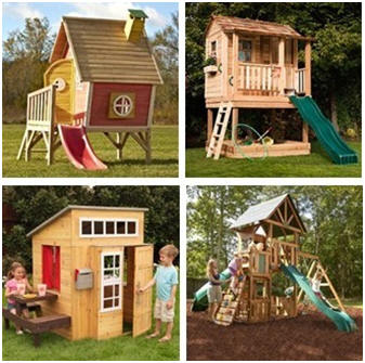 Play Houses and Playgrounds at Wayfair.com