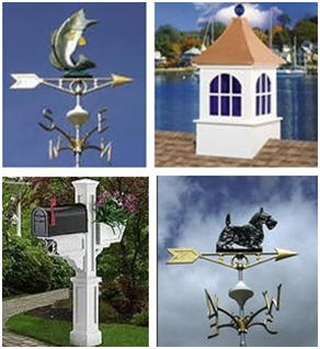 You'll find Weathervanes, Barn and Garage Cupolas, Country Mailboxes and More at TheCountryGentleman.com