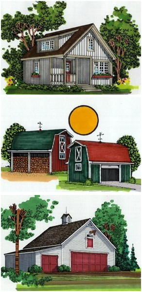 BackroadHomes.com - Find plans for country homes: cabins, cottages, barn homes, rental and camp cabins and garage apartments by some of America's best known country designers. You'll also find a wide assortment of plans for complementing country outbuildings: small barns, pole-barns, country garages, sheds, horse barns, tractor shelters and more.