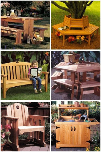 DIY Outdoor Furniture Plans from WoodStore.com