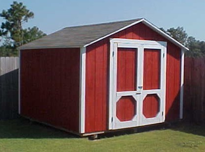 10' Wide Backyard Organizer Shed Plans - Photo by Rick Grant