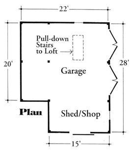 Small Pole Barn Plan