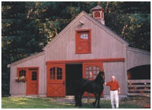 Customized Chestnut Hill Horse Barn - Built in Massachusetts