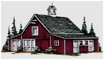 Two or Four Horse Stall Pole-Barn and Garage Plans