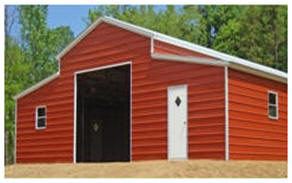 Find inexpensive steel barns, garages, carports and RV shelters in a variety of styles and sizes at AlansFactoryOutlet.com