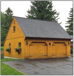 Post and Beam Barn and Garage Building Kits from Country Carpenters