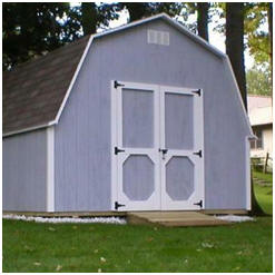 Do It Yourself Barn-Style Storage Shed Building Plans