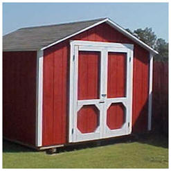 The Organizer Storage Shed - Do It Yourself Plans in Nineteen Sizes from Backyard3.com