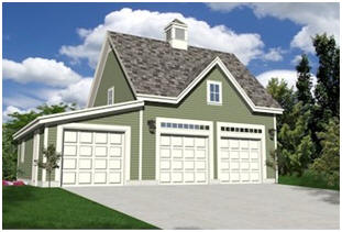 Instant Download Garage Plans - Get started on your new garage or country car barn right now. With one order for just $29.00 you can download construction blueprints for all of the designs that you'll find on this page. You'll have a choice of one, two, three or four-car garages, barn and carriage house style garages, garages with lofts and workshop garages. You'll be able to download any and all of the plans right away and print as many copies as you need to get permits, to get contractors' bids and to build your garage.
